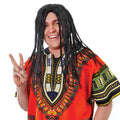 Black - Back - Bristol Novelty Unisex Adults Long Dreadlocks Wig