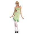 Green - Front - Bristol Novelty Womens-Ladies Bloody Fairy With Wings Costume