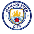 Multicoloured - Back - Manchester City FC Official Football Crest Rug