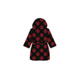 Black-Red - Back - Manchester United FC Unisex Adult Dressing Gown