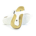 White - Back - Sanosan Womens-Ladies Geneve Sano Sandals