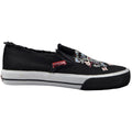 Black - Front - Vision Street Wear Unisex Adult Cali Skull Trainers