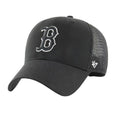 Black - Front - Boston Red Sox Branson 47 Snapback Cap