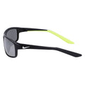 Black-White-Grey-Silver Flash - Side - Nike Rabid 22 Sunglasses