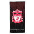 Black-Red-White - Front - Liverpool FC Crest Mesh Towel