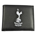 Black-White - Front - Tottenham Hotspur FC Embroidered Bi-Fold Wallet