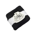 White-Black - Back - Newcastle United FC Cotton Wristband