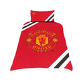 Classic Green - Front - Manchester United FC Core Stripe Duvet Set