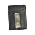 Black - Front - Chelsea FC Leather Money Clip Wallet