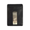 Black - Front - Liverpool FC Leather Money Clip Wallet