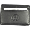 Black - Back - Manchester City FC Leather Money Clip Wallet