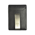 Black - Front - Manchester City FC Leather Money Clip Wallet