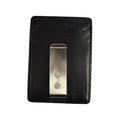 Black - Front - Tottenham Hotspur FC Leather Money Clip Wallet