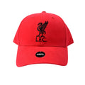 Red-Black - Back - Liverpool FC Strapback Liver Bird Baseball Cap