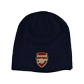 Light Navy - Front - Arsenal FC Crest Beanie