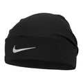 Black-Silver - Front - Nike Dri-FIT Cuffed Beanie