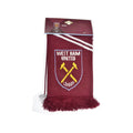 Claret-White-Yellow - Side - West Ham United FC Vertigo Jacquard Scarf