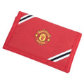 Red-Yellow - Front - Manchester United FC Stripe Tri-Fold Wallet