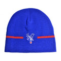 Royal Blue-Red - Back - Crystal Palace FC Basic Knitted Beanie