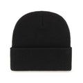 Black-Black - Back - New York Yankees Haymaker MLB 47 Knitted Cuff Beanie