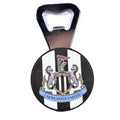 White-Black - Front - Newcastle United FC Crest Magnetic Bottle Opener