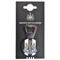 White-Black - Side - Newcastle United FC Crest Magnetic Bottle Opener