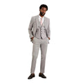 Light Grey - Lifestyle - Burton Mens Essential Slim Suit Trousers