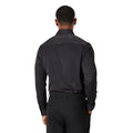 Black - Back - Burton Mens Easy-Iron Slim Long-Sleeved Shirt