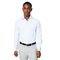 Light Blue - Front - Burton Mens Easy-Iron Tailored Shirt