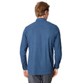 Blue - Back - Burton Mens Geometric Shirt