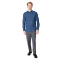 Blue - Side - Burton Mens Geometric Shirt