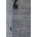 Neutral - Side - Burton Mens Textured Slub Wedding Suit Jacket