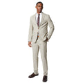 Neutral - Lifestyle - Burton Mens Prince Of Wales Check Single-Breasted Suit Jacket