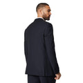 Black - Back - Burton Mens Single-Breasted Tailored Tuxedo Jacket