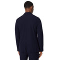 Navy - Back - Burton Mens 1904 Commuter Suit Jacket