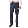 Navy - Front - Burton Mens Smart Slim Suit Trousers