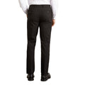 Black - Back - Burton Mens Essential Slim Suit Trousers