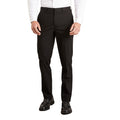 Black - Side - Burton Mens Essential Slim Suit Trousers