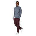 Burgundy - Lifestyle - Burton Mens Chino Straight Trousers