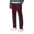 Burgundy - Front - Burton Mens Chino Straight Trousers