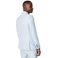 Light Blue - Back - Burton Mens Single-Breasted Suit Jacket