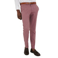 Rose - Lifestyle - Burton Mens Textured Slim Tailored Suit Trousers