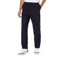 Black - Front - Burton Mens Pleated Elasticated Waist Tapered Trousers