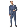 Navy - Lifestyle - Burton Mens Linen-Look Waistcoat