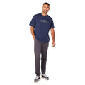 Navy - Side - Burton Mens Square T-Shirt