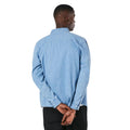 Light Blue - Back - Burton Mens Denim Long-Sleeved Shirt