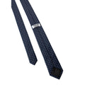 Navy - Back - Burton Mens Spot Geo Tie