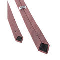 Pink - Back - Burton Mens Textured Tie