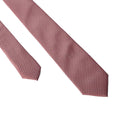 Pink - Side - Burton Mens Textured Tie