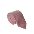 Pink - Front - Burton Mens Textured Tie